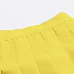 Jupe de tennis taille haute pour femmes de qualité professionnelle jupe courte de course respirante antidérapante - Product Image 3