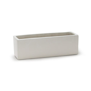 CBR1244WT - รูปสี่เหลี่ยมผืนผ้ายาวสีขาว - 12x4x4 - Product Image 1