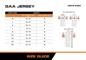 Maillots de chemise à col rond GAA de haute qualité à bas prix faits sur mesure Pull à col rond GAA Nouveau design Maillot GAA - Product Image 6
