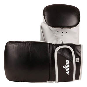 Guantes de boxeo con superficie lisa y área de palma reforzada, con acolchado resistente a impactos y ajuste seguro. - Product Image 2