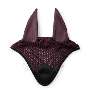 Bonnet anti-mouches pour chevaux couvre-oreilles au crochet léger et respirant lavable coupe confortable fabriqué au Pakistan excellent bonnet d'oreille - Product Image 4