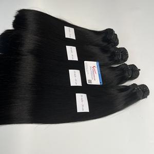 BIG <b>SALES</b> !! Weft <b>Hair</b> <b>Extension</b> Bone Straight <b>Hair</b> Raw Vietnamese <b>Hair</b> <b>Extension</b> <b>for</b> Black Women Super Double Drawn - Product Image 6
