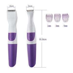 Depiladora Eléctrica 2 en 1 para Cuerpo, Bikini y Piernas para Mujer, Recortadora de Vello Púbico, Depiladora Eléctrica Femenina de 3.ª Generación - Product Image 6