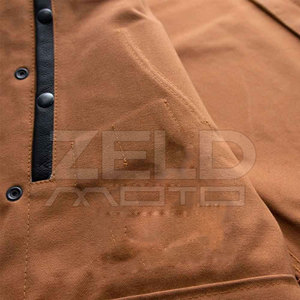 Gilet en cuir de vache Slim Fit pour hommes sur mesure Vêtements d'extérieur à la mode pour l'hiver Respirant Fabriqué au Pakistan Personnalisable - Product Image 3