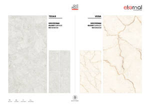 Azulejos de Porcelana Pulida Premium de 600x1200 mm con Acabado Travertino Veteado, Panel Grande, Moderno, Residencial - Product Image 3
