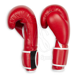 Guantes de entrenamiento de sparring de cuero PU para hombre, personalizables, directos de fábrica, para artes marciales y boxeo, transpirables y duraderos - Product Image 3