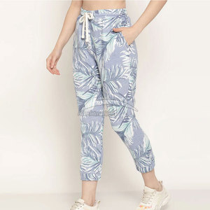 Factory Direct Sale Plus Size Women's <b>Trouser</b> Winter Mid Waist Flat Breathable Quick Dry Eco-Friendly 100% Cotton Casual Workout - Product Image 2