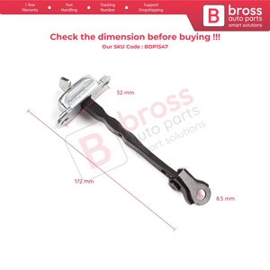 BDP1547 Butée de porte avant avec limiteur pour Corolla E21 E210 2019-actuel 4/5 portes 6861002350 - Product Image 5