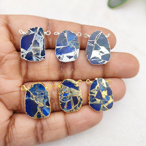 Bleu Mohave Turquoise Lien Connecteur Charmes DIY Collier Fabrication De Bijoux Fabricant en Inde En Gros - Product Image 1