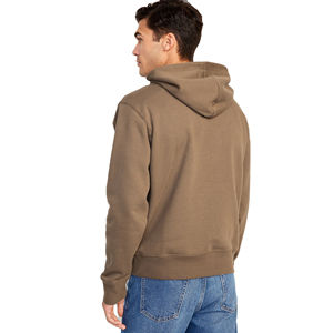 Sudaderas con Capucha de Algodón 100% al por Mayor para Hombre, Logotipo Personalizado Bordado, Forro Polar, Ropa de Invierno, Impresión Serigráfica, Tinte Liso - Product Image 3