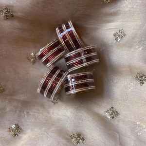 Prix bas dames Chudiyan ensembles conceptions personnalisées couleurs toutes saisons Vintage mariage mode bijoux bracelets tiers certifié - Product Image 2