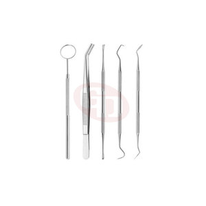 <b>Mirror</b> 2025 Tweezer Dental Tool Set For Student And Professional Use Dental Examination Set - Product Image 6