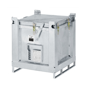 Contenitori ASP per raccolta e trasporto, da 240 a 800 litri di volume, zincati a caldo - Product Image 1