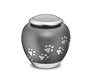 Urna de cremación de metal de latón de calidad superior hecha a mano, último diseño de estilo europeo para cenizas de perros y gatos - Product Image 5