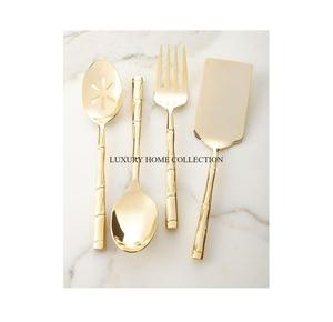 Ensemble de couverts en métal de luxe avec un design exquis, parfait pour les restaurants haut de gamme et les événements spéciaux, en acier inoxydable - Product Image 3