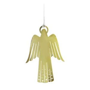 Ángel colgante de Metal hecho a mano, adornos navideños, decoración moderna de árbol, Decoración de casa de temporada, estatuilla de Ángel - Product Image 1