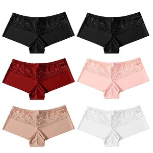 6Pcs/Set Women's Lace Boxers <b>Seamless</b> Underwear for Woman Boyshorts Safety Shorts Under the Skirts Female <b>Panties</b> Lingerie S-l - Product Image 4