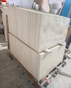 Marbre beige clair Baiyulan moderne, découpé sur mesure 30*60 et 40*80 cm, marbre beige magnolia poli pour panneau mural et <span class=keywords><strong>carrelage</strong></span> de sol de villa - Product Image 1