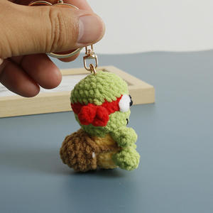 Venta al por Mayor de Lindas Tortugas Ninja de Ganchillo Hechas a Mano para Decoración Diaria y Regalos para Todas las Edades - Product Image 2
