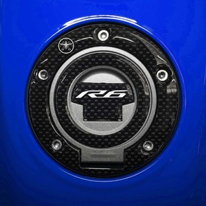 Custom Size 3D Resin Motorcycle Tank Cap Protection Decals <b>Sticker</b> <b>Logo</b> Type for YAMAHA YZF R6 Decoration - Product Image 1