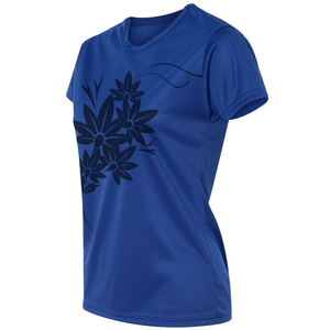 Logotipo personalizado Yoga Deporte Mujeres Gimnasio Camisas Venta al por mayor Fitness Camiseta Mujeres Entrenamiento Gimnasio Transpirable Top Activewear Camisetas Gimnasio Niñas - Product Image 3