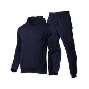Chándal personalizado, chándal de moda para hombre, sudaderas con capucha de manga larga, pantalones para correr, trajes de colores en contraste, Jersey, prendas de vestir informales - Product Image 3