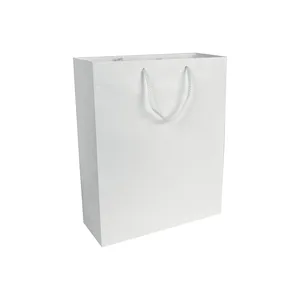 Borse di Carta Promozionali Personalizzate con Fondo Rinforzato e Laminazione Opaca - Product Image 2
