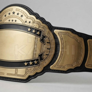 Ceinture de récompense de lutte professionnelle avec logo personnalisé, doublure en cuir PU, taille haute, fermeture à boucle réglable pour les compétitions sportives - Product Image 5