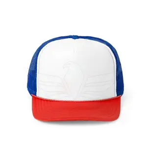 Custom Men Plain Baseball Hats Solid Trucker Mesh Blank Curved Hat Custom Made Trucker Hats