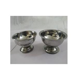 ถ้วยไอศกรีมสแตนเลสสีเงินถ้วยไอศกรีมทรงกลม - Product Image 6