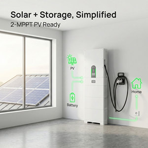 Batteries de stockage d'énergie domestique empilables 7 kW LiFePO4 5 10 15 kWh Modulaires Hybrides ESS Parallèles Jusqu'à 3 Unités pour Solaire - Product Image 3