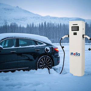Nouvelle station de recharge rapide pour voitures électriques AC 22 kW en extérieur avec contrôle par application WiFi, étanche IP65, connecteur de type 2 - Product Image 5