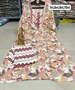 ชุดเดรสแฟชั่นบูติกอิสลามสำหรับผู้หญิงชุดสนามหญ้าพิมพ์ลายคอตตอนปากีสถานสำหรับงานแต่งงาน Eid - Product Image 4