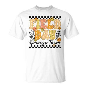 Camiseta del equipo Field Day Orange para competición de juegos en eventos escolares - Product Image 1