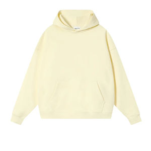 Sudadera con Capucha Extra Grande para Hombre, Invierno, 380 g/m², Felpa Francesa, Color Liso, Impresión Digital, Bordada, Sin Cordones - Product Image 4