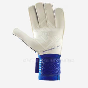 Nouvelles gants de gardien de but de conception professionnelle, haute qualité, antidérapants, fermeture auto-agrippante, protection des doigts, matériau en latex personnalisé - Product Image 2