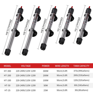 Tige chauffante automatique de contrôle de température précis pour aquarium à température constante accessoires d'aquariums version UK/ USA 50W - Product Image 5
