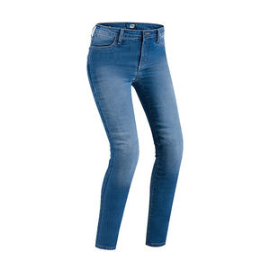 Jeans de Motocicleta PMJ Donna Skinny Lady, Jeans Transpirables con Características Especiales para Mujer - Product Image 1