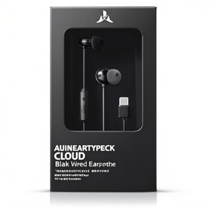 Auriculares con micrófono con cable CLOUD Negro AUINEARTYPECK - Product Image 3