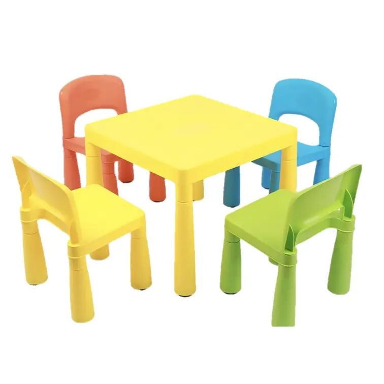 Popular Set Table and Chair for Kid Plastic Popular Used Student Used - Amazing Best Selling and Colourful