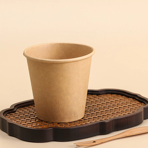 ถ้วยเครื่องดื่มกระดาษคราฟท์แบบใช้แล้วทิ้งทนทานและทนความร้อนผลิตจากเวียดนาม - Product Image 2