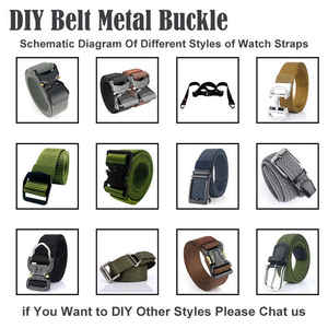 Ceinture tactique robuste sangle réglable personnalisée vêtements utilitaires d'extérieur boucle confortable en nylon Durable conception directe d'usine - Product Image 5