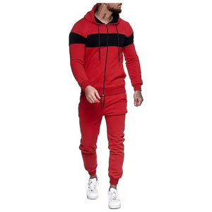 Marque personnalisée Streetwear pour hommes Survêtements pour hommes Survêtements dans le sport avec fermeture éclair Survêtements-Style de pantalon personnalisable - Product Image 2