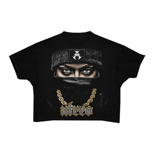 Camiseta recortada cuadrada personalizada, ropa de calle, camisetas gráficas de peso pesado, Camiseta de algodón de lavado ácido de gran tamaño de alta calidad para hombres - Product Image 4