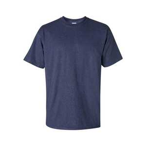 100% pur coton été haut de gamme marque hommes à manches courtes col rond à la mode Style demi manches haut respirant T-shirt - Product Image 5