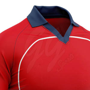 Camisetas de sublimación deportiva para entrenamiento deportivo y uso al aire libre Camisa deportiva de sublimación para hombres de color sólido - Product Image 3