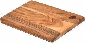 Tablas de cortar de madera cuadradas ecológicas Herramientas de cocina de bloque de cortar de madera natural - Product Image 3