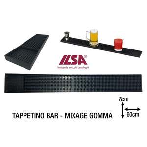 Tapete de Bar Ilsa 60x8x2h con Juego de Servicio de Bebidas de Goma Mixage - Product Image 1