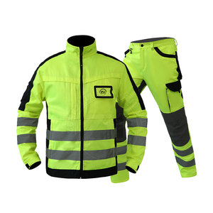 Vêtements de protection, approvisionnement direct d'usine, dernier style, faible MOQ, sécurité, haute visibilité, réfléchissant, ANSI classe 1, imperméable, logo LED clignotant - Product Image 1