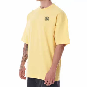 เสื้อยืดโอเวอร์ไซส์แฟชั่นสำหรับผู้ชายเสื้อยืดโอเวอร์ไซส์ผ้านุ่มระบายอากาศได้ดี - Product Image 3